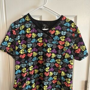 Heartsoul Kids Colorful Heart Print Top